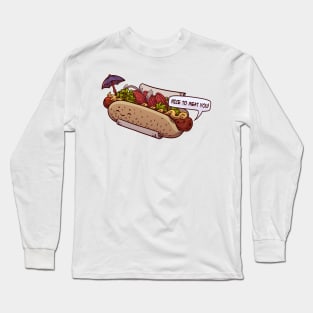 Nice to meat you Long Sleeve T-Shirt